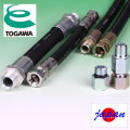 Tuyau hydraulique en caoutchouc. Fabriqué par Togawa Rubber Co., Ltd. Fabriqué au Japon